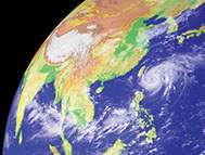 Tracking typhoons across the Pacific
