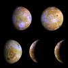 Five Color Views of Io