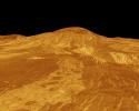 Venus - 3D Perspective View of Sif Mons