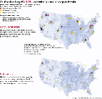 A national ranking of NITRATE concentrations in shallow ground water.