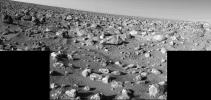 High-Resolution Mosaic - Mars Rocky Horizon
