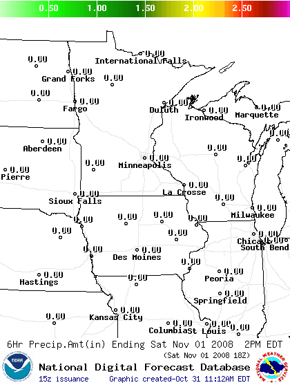 National Digital Forecast Database Image