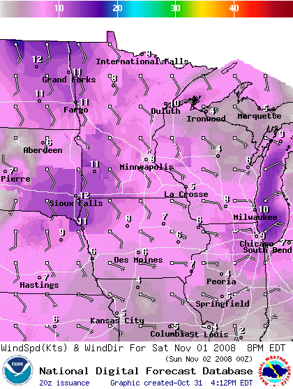 National Digital Forecast Database Image