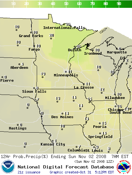 National Digital Forecast Database Image