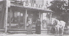 Glen Haven General Store in late 1800s.
