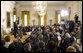 President George W. Bush delivers remarks on Cuba Wednesday, May 21, 2008, in the East Room of the White House. Commemorating the day as a "Day of Solidarity with the Cuban People," President Bush told his audience, "As I mentioned, today my words are being broadcast directly to the Cuban people. I say to all those listening on the island today: Your day is coming. As surely as the waves beat against the Malecón, the tide of freedom will reach Cuba's shores." White House photo by Joyce N. Boghosian