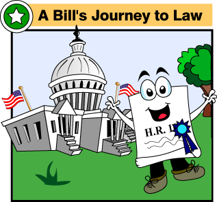 A Bill's Journey to Law cartoon