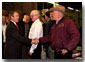 President George W. Bush talks during meeting with Montana Agricultural Producers at Tractor Supply Company in Billings, Montana, Monday, March 26, 2001.