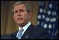 President George W. Bush speaks at the American Enterprise Institute's annual dinner in Washington, D.C., Wednesday, Feb. 26, 2003.  White House photo by Paul Morse