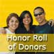 Honor Roll Donors