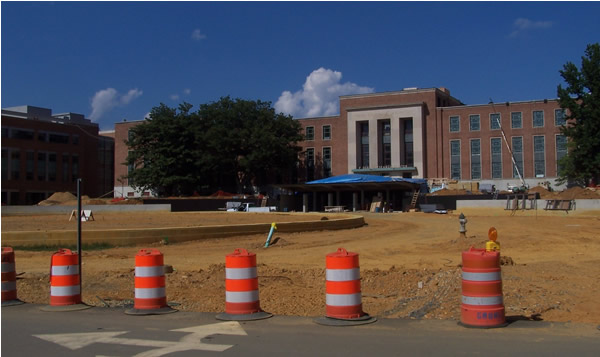 White Oak Building One in Construction August 2008