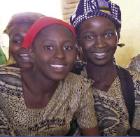 Scholarship recipients in northern Mali.