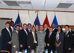 2006-2007 Fellows with General John Abizaid at CENTCOM