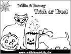 Willie and Barney Coloring Page - Click Here to Dowload