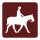 Recreation Symbol - Horseback Riding