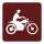 Recreation Symbol - Trailbikes