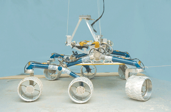 Mars Science Laboratory rover model