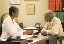 doctor consulting patient