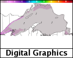 Digital Graphics - Lake Superior