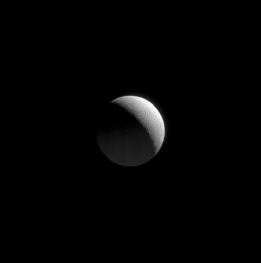 Approaching Enceladus