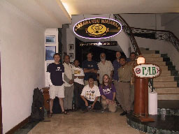 Photo of international tsunami field survey team taken March 31, 2005.