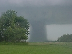 Mature stage of F4 tornado