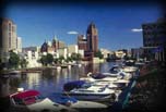 Leisure boating, Milwaukee, Wisconsin