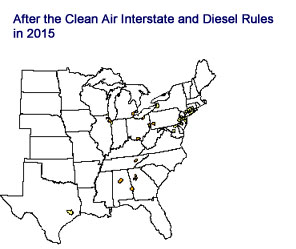 After the Clean Air Interstate and Diesel Rules in 2015