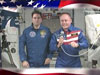 Astronauts Greg Chamitoff and Mike Fincke
