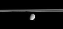 Rhea Beyond the Rings