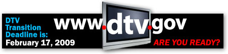 Digital TV transition February 17, 2009