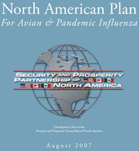 Cover for North American Plan For Avian and Pandemic Influenza