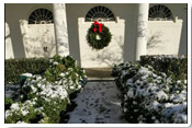A Wintery White House 2005