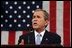 President George W. Bush delivers the State of the Union address before a joint session of congress at the U.S. Capitol, Jan 29, 2002. 