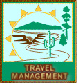 travel management logo