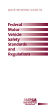 Federal Motor Vehicle Safety Standards and Regulations cover
