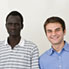 Makwei Mabior and Zach Hindin