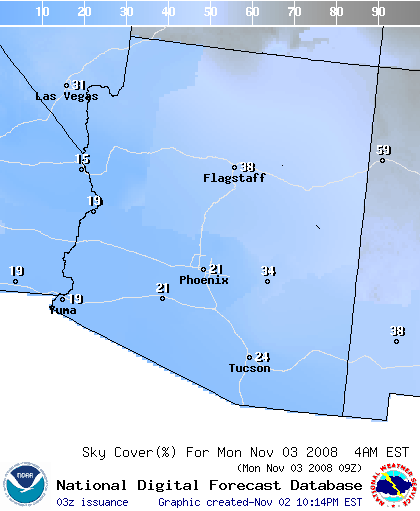 National Digital Forecast Database Image