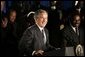 President George W. Bush delivers remarks on the Presidents Emergency Plan for Aids Relief, at People for People in Philadelphia, Pa., Wednesday, June 23, 2004. White House photo by Tina Hager