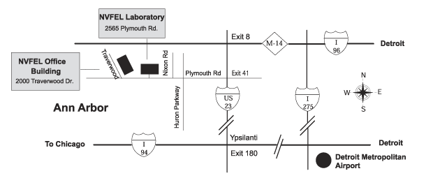 Map to NVFEL