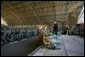 Vice President Dick Cheney attends a rally with US troops at Al-Asad Airbase in Iraq, Dec. 18, 2005. White House photo by David Bohrer