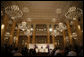 President George W. Bush is joined by Chancellor Wolfgang Schuessel of Austria, center, and European Union President Jose Manuel Barroso during a press availability Wednesday afternoon, June 21, 2006, at the Hofburg Palace in Vienna during U.S.-EU Summit. White House photo by Paul Morse