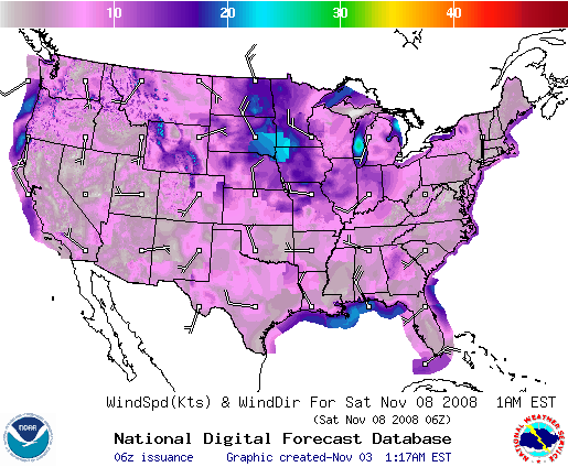 National Digital Forecast Database Image