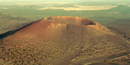 Aerial view of Sunset Crater Volcano
