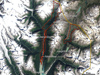 Satellite image of Klondike National Park