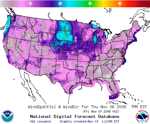 National Digital Forecast Database Image