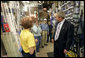 President George W. Bush visits Frager's Hardware store in the Capitol Hill neighborhood of Washington, D.C., Friday, May 5, 2006. White House photo by Eric Draper