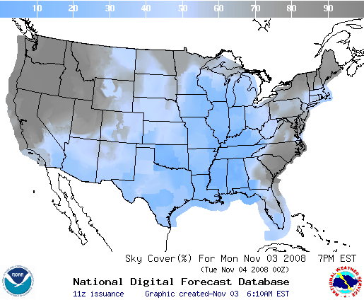 National Digital Forecast Database Image