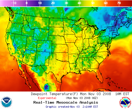 National Digital Forecast Database Image