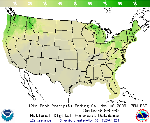 National Digital Forecast Database Image